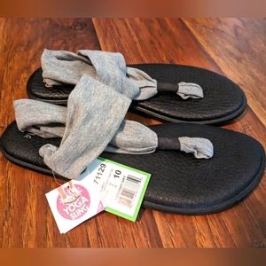 Sanuk Yoga Sling Sandals Sz 10